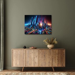Kép - A jövő városa (70x50 cm)