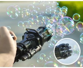 Bubble Blaster Buborékfújó Gépfegyver Gyerekeknek - a nyár slágere Buborék Fújó Pisztoly Fegyver Sorozetlövő