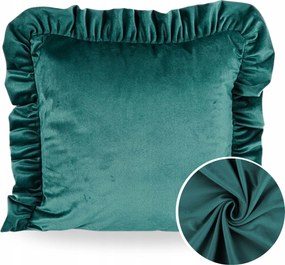Párnahuzat 40x40 Dekoratív párnahuzat Velvet Fodros Színek
