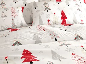 Mikroszálas ágyneműhuzat JINGLE fehér Ágyneműhuzat mérete: 70 x 90 cm | 140 x 220 cm