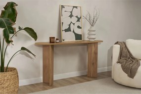 Konzolasztal, tölgy 150x35x75 cm