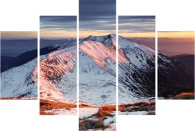 Kép - Téli hegyi panoráma II. (150x105 cm)