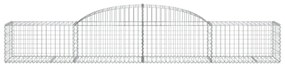 20 db íves horganyzott vas gabion kosár 300x50x40/60 cm