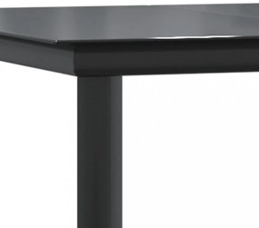 vidaXL 9 részes polyrattan kerti étkezőgarnitúra