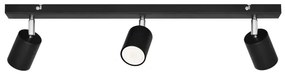 LED Spotlámpa TUNE 3xGU10/4,8W/230V fekete