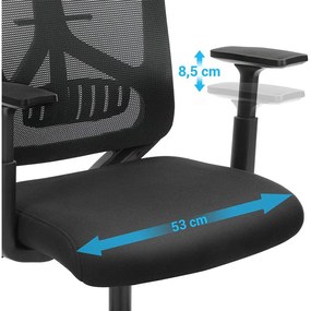 Irodai szék, ergonomikus forgó szék deréktámasszal