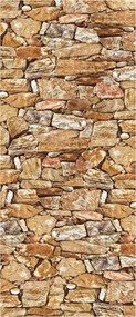 Flizelin fotótapéta Kő fal rusztikus kő 91x211 +ragasztó