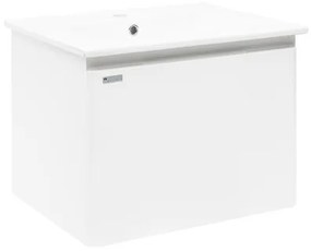 Naturel Ancona Fürdőszobaszekrény mosdóval 60x45x46 cm fehér ANCONA260DVB