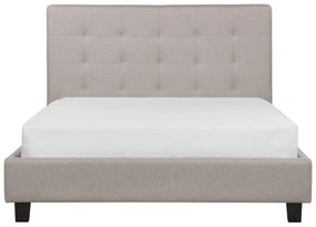 Franciaágy 140 cm ROLLA (ágyráccsal) (világosszürke). 1007494
