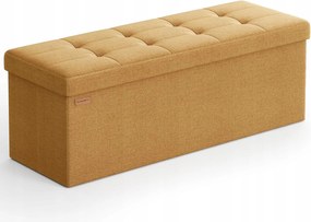 Nagy Kárpitozott Puff Előszoba Tárolóval Hálószoba Lábtartó