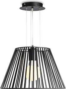 RENDL VESCO závěsná černá 230V E27 42W
