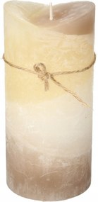Dekoria Gyertya Dorotea 15cm cappuccino krémszínű