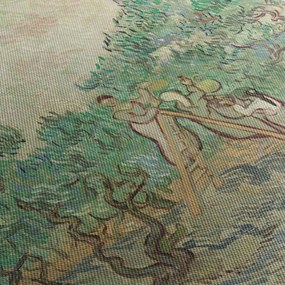 Kép - Vincent van Gogh, The Olive Orchard, reprodukciók (120x50 cm)