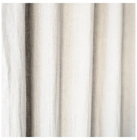 Night Time krémfehér len függöny, 250 x 140 cm - Linen Tales