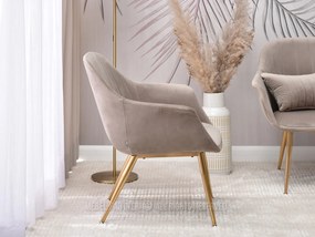 Fotel Osmol F (bézs + arany). 1110358