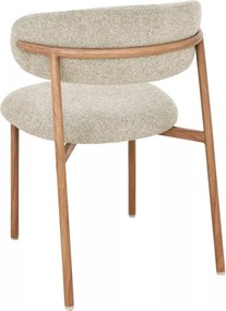 Elton II étkezőszék bézs/tölgy