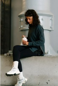 Lila rozsdamentes acél ételtartó termosz 400 ml Legendary Food Jar + Spork Purple Smoke – Stanley