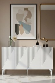 Batum komód, fehér, 150 cm