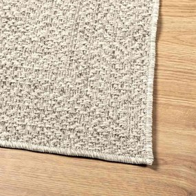 ZIZUR krém juta hatású beltéri és kültéri szőnyeg 200x290 cm
