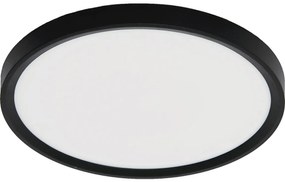 Fulgur 42362 - LED Mennyezeti lámpa NOMY LED/24W/230V átm. 30 cm fekete
