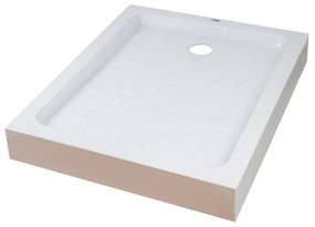 Almagro 80x100x13,5 cm szögletes, téglalap alakú, akril zuhanytálca