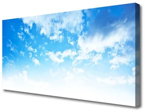 Vászonkép falra Ég felhők táj 100x50 cm