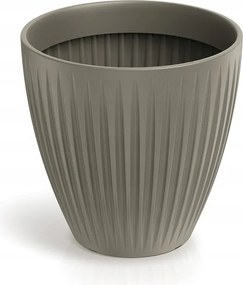 Virágtartó Latia Round MIDL Mocca