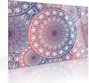 Mandala kép (üvegen) (70x50 cm)
