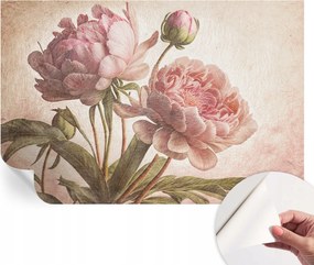 Dekoratív Öntapadós Tapéta Divatos Minták Finom bazsarózsa 104x70 cm