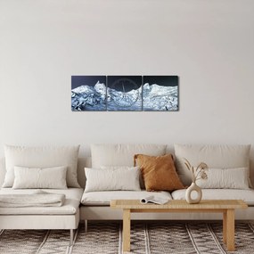 A világűr képe (órával) (90x30 cm)