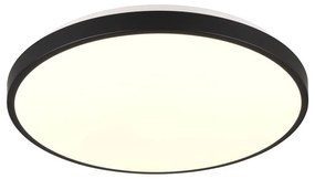 Fekete-fehér LED mennyezeti lámpa ø 38 cm Loody – Trio