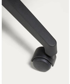 Fekete irodai szék Melva – Kave Home