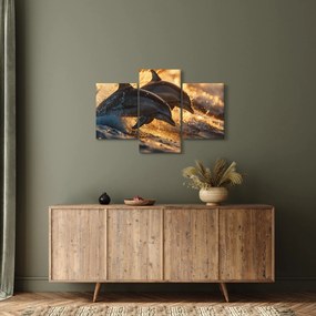 Kép - Delfinek (90x60 cm)