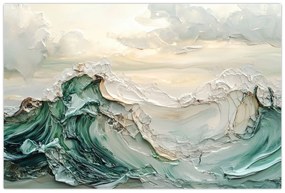Kép - 3D tengeri absztrakció (90x60 cm)