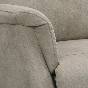 Elektromos Fekvőfotel, Bézs Szövet. TV-1171 CAP2