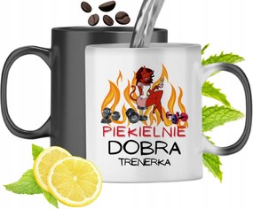 Mágikus Bögre Edzőnőnek Színváltós, fényképes nyomattal