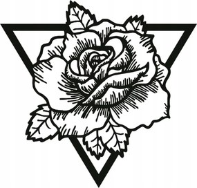 Áttört Rózsa Kép Konyhába Nappaliba Szoba Fali Dekoráció 3D Panel