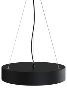 Csillár zsinóron CLEO 3xE27/24W/230V átm. 40 cm fekete