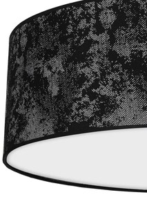 Mennyezeti lámpa SATINO 3xE27/60W/230V fekete/szürke