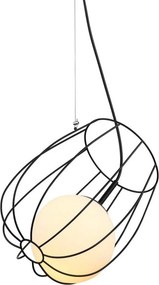 Italux MELISA MDM-3943/1 BK Függőlámpa 1x40W/E27 IP20