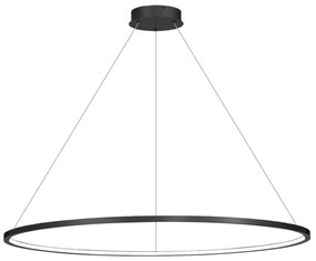 LED csillár SATURNO LED/65W/230V, 120 cm átmérő, IP44, antracit