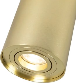 4 darabos arany/sárgaréz színű állítható spotlámpa szett - Rondoo up