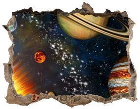 3d lyuk fal dekoráció Naprendszer nd-k-86210650