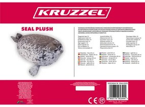 Kabala - fóka 60 cm Kruzzel 24644