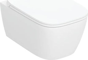 Geberit Smyle wc soft close ülőkével felakasztható fehér fényes felülettel hátsó kifolyással 503.171.00.1