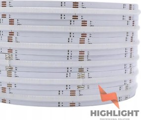Led szalag Cob Rgbw+ww Fehér Meleg 24V 16W CRI>90 896 LED/m Highlight Neon