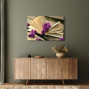 Kép egy levendula könyvről (90x60 cm)
