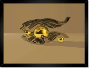 Poszterek keretben 40x30 Golyók a kézben