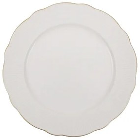 18 darabos étkészlet fehér/arany/porcelán