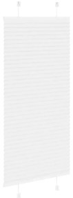 pliszírozott redőny Fehér 55x100 cm szövetszélesség 54,4 cm